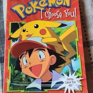 Vintage Pokemon Book I choose you Pikachu